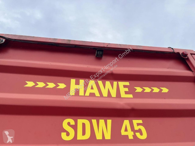 Landbrugsvogn   Tridem SDW 45T, Heckentleerung,...