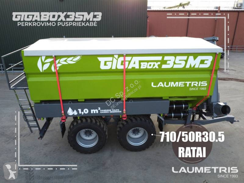 Remorque agricole Laumetris Überladewagen /...