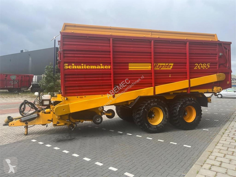 Reboque agrícola Schuitemaker Opraapwagen...