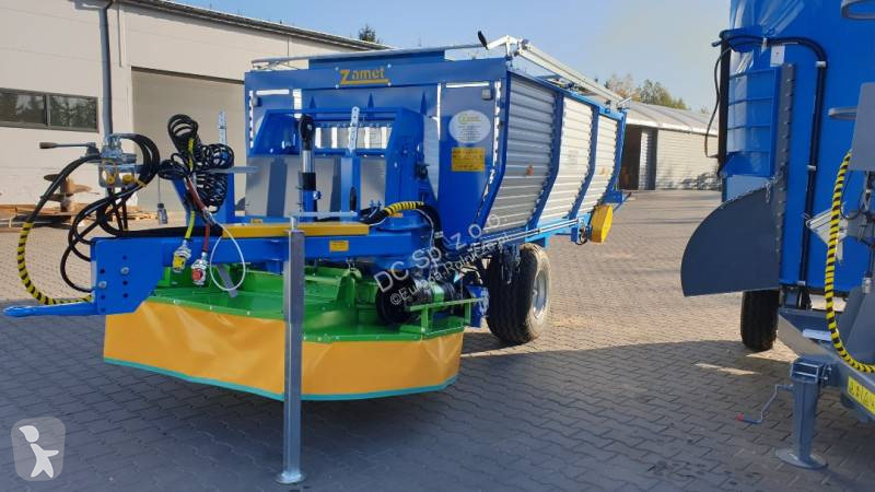 Reboque agrícola Zamet Mähladewagen / Green...