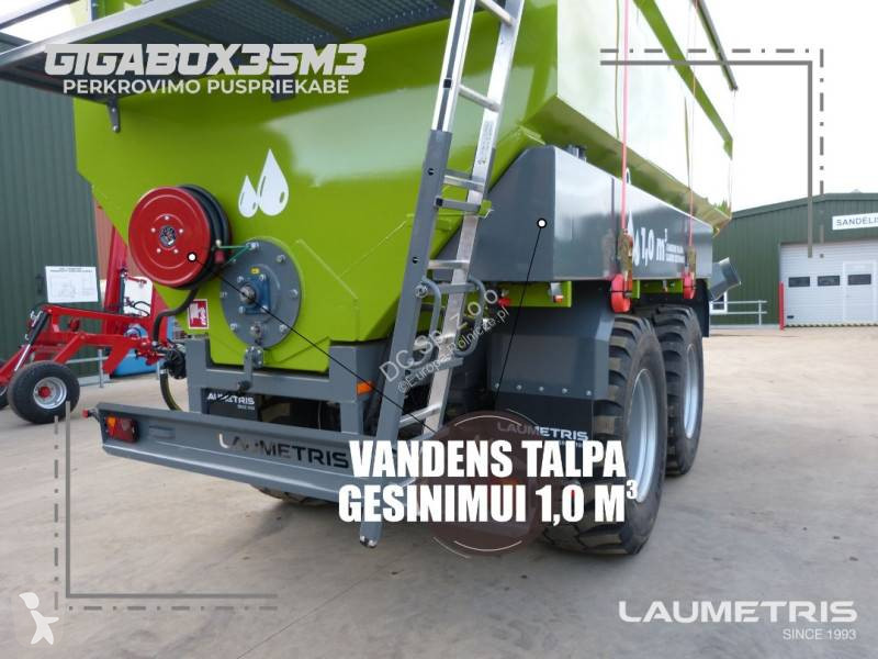 Remorque agricole Laumetris Überladewagen /...