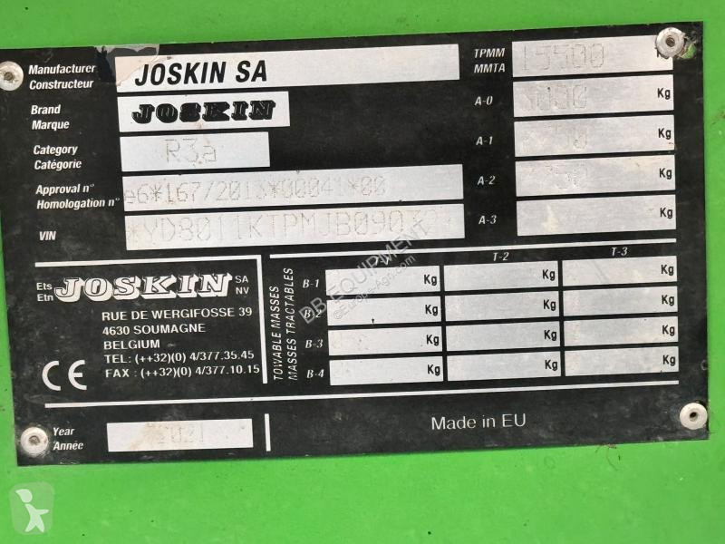 Lantbrukssläp Joskin  Trans-KTP 11/45 Remorque...