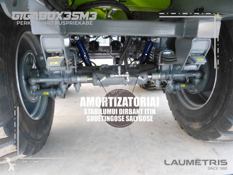 Remorque agricole Laumetris Überladewagen /...