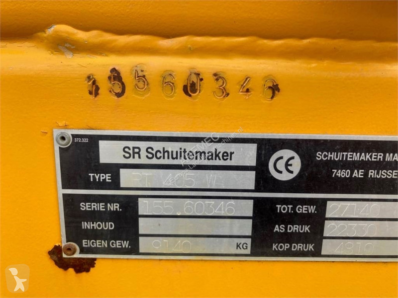 Remolque agrícola Schuitemaker Rapide 155 met...