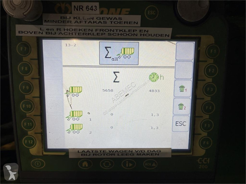 Krone ZX 470 GD farming trailer