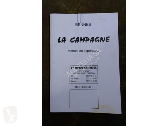 Remolque agrícola La Campagne BC10