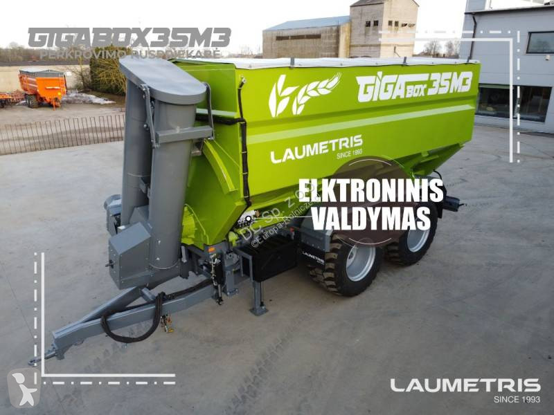 Remorque agricole Laumetris Überladewagen /...