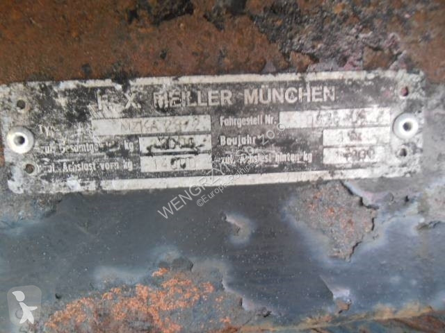 Landbrugsvogn  Przyczepa rolnicza MEILLER MÜNCHEN