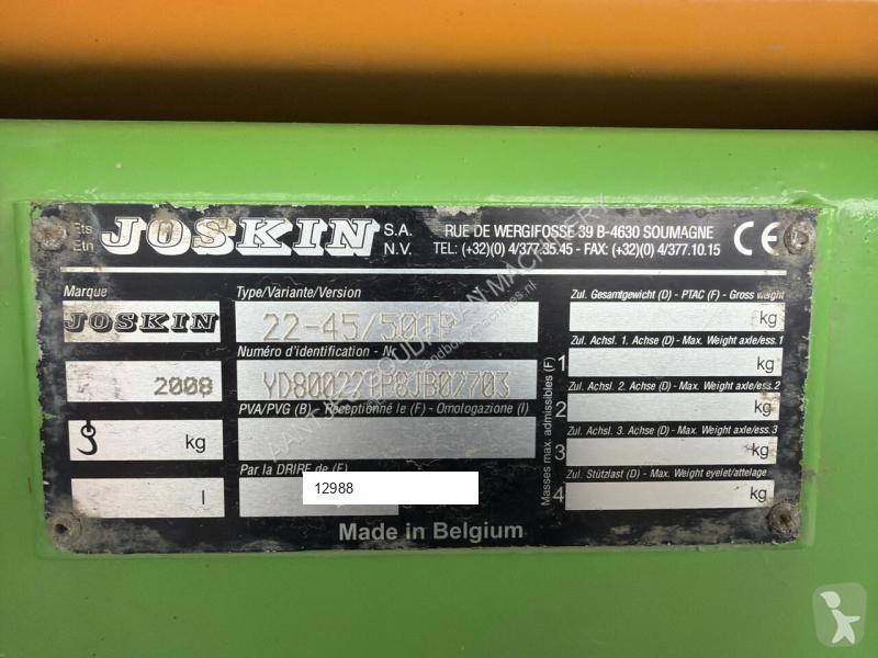 Landbrugsvogn  Kieper KTP 22/45 - Gebruikt