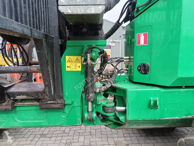 5F log forwarder with hiab crane + grab farming...