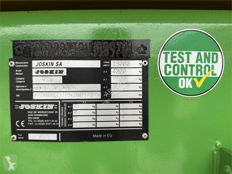 Remolque agrícola Joskin KTP 22/50