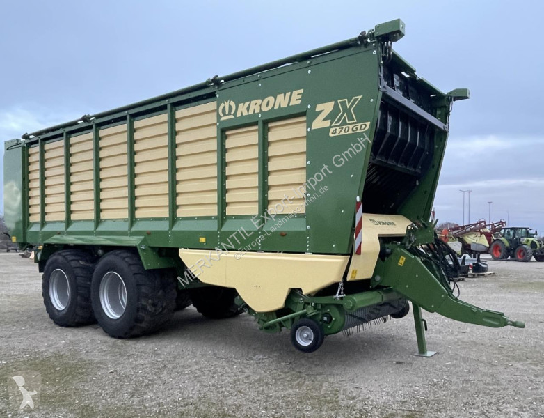 Remolque agrícola Krone ZX 470 GD