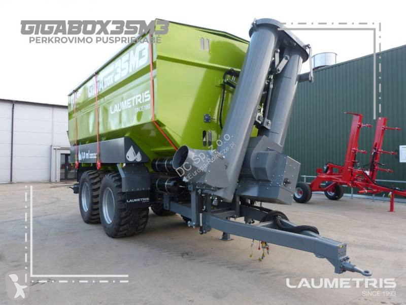 Remorque agricole Laumetris Überladewagen /...