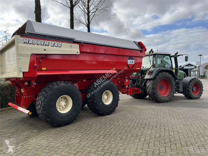 Mezőgazdasági pótkocsi Beco Maxxim 240