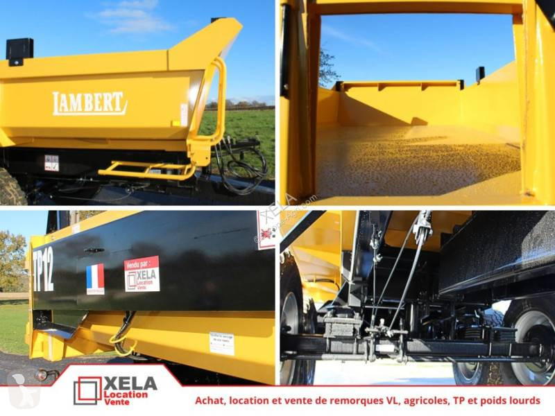 Remolque agrícola Lambert Benne TP 12T (vente...