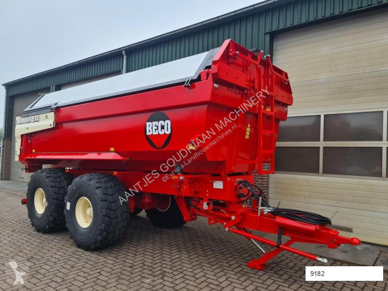 Remolque agrícola Beco Maxxim 240 XL direct uit...