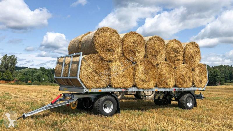 Remorque agricole Cynkomet Ballentransportwagen...