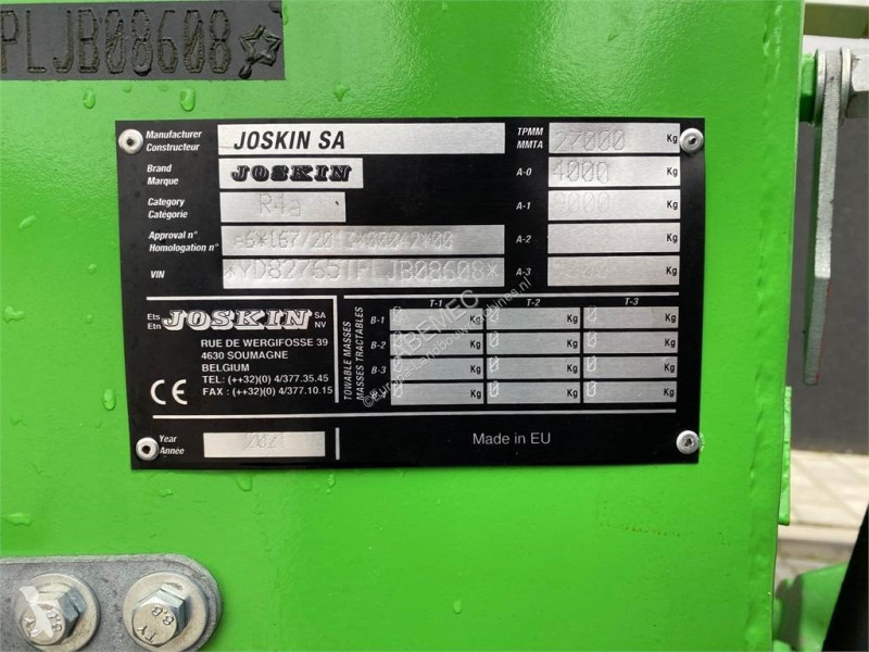 Remorque agricole Joskin Trans-KTP 27/65 TRM