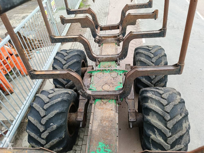 5F log forwarder with hiab crane + grab farming...
