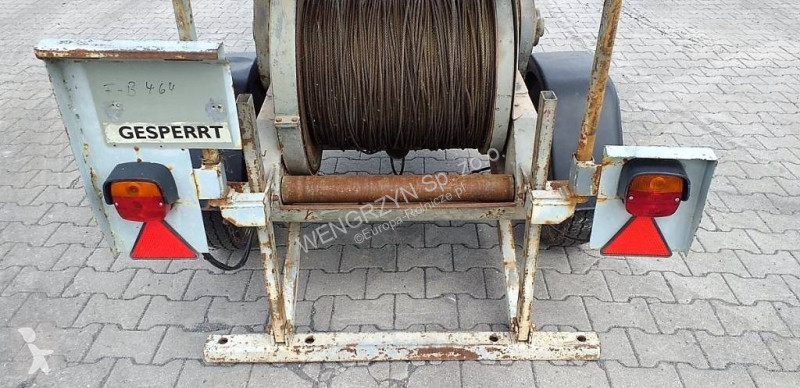 Landbrugsvogn  MSW 1.5 Wciągarka linowa | Rope...