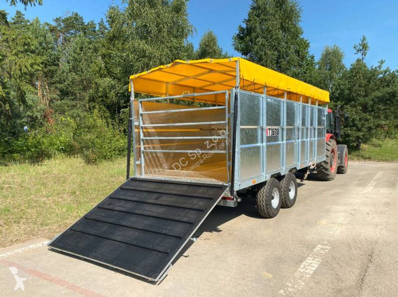 Remolque agrícola Cynkomet Viehanhänger /...