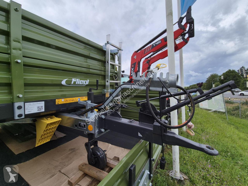 Remorque agricole Fliegl  EDK 40 + 1. AUFSATZ