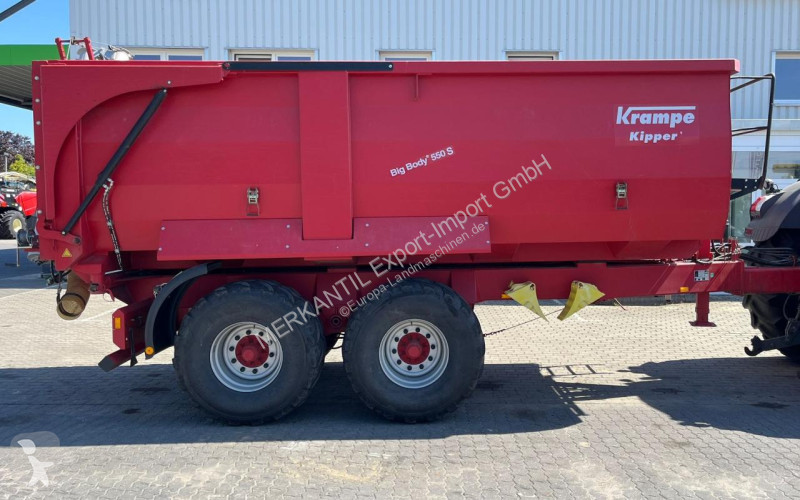 Lantbrukssläp Krampe  Big Body 550 S
