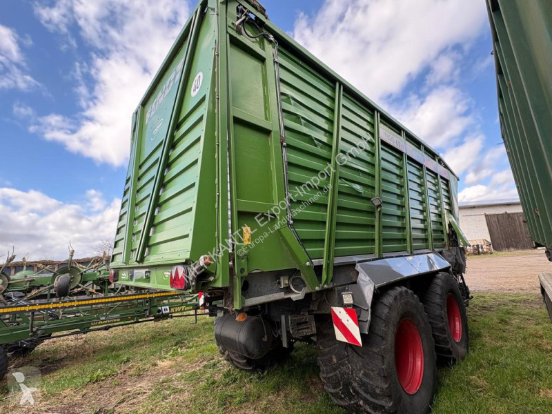 Lantbrukssläp Fendt  Tigo 65VR Unfall