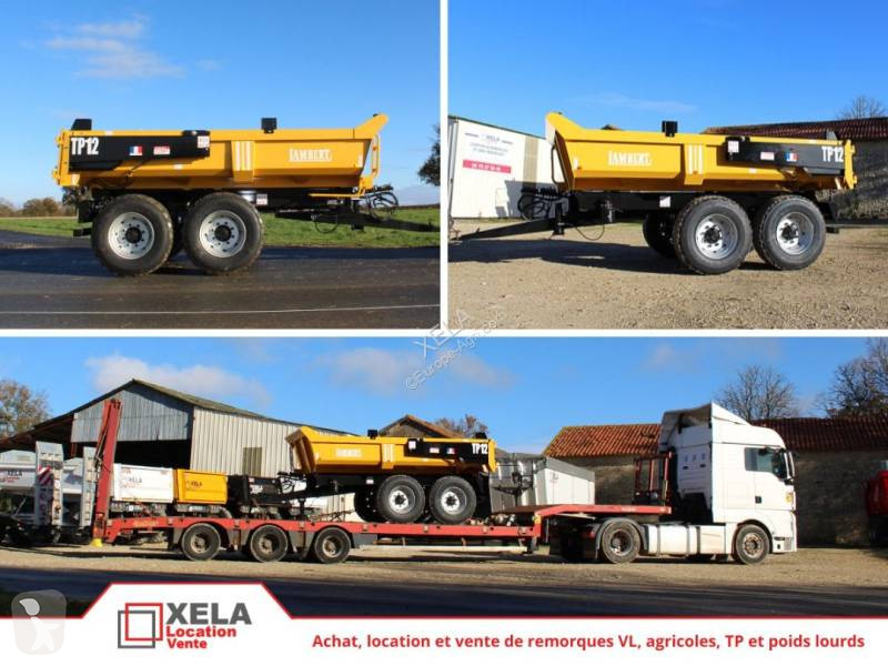 Remolque agrícola Lambert Benne TP 12T (vente...