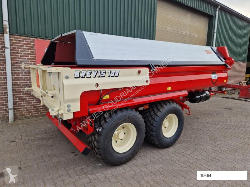 Reboque agrícola Brevis 100 met afdekluiken