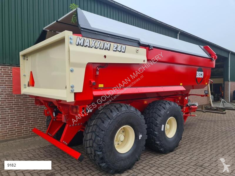 Remolque agrícola Beco Maxxim 240 XL direct uit...