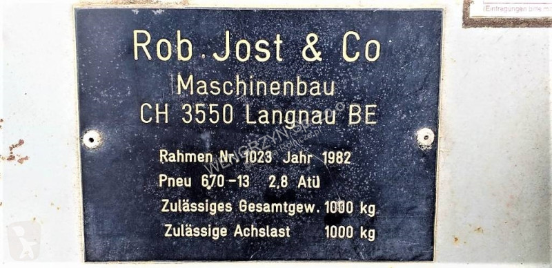 Landbrugsvogn  MSW 1.5 Wciągarka linowa | Rope...