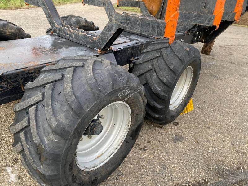 Bächt 17T2/PRO 1er Main endommagée farming trailer