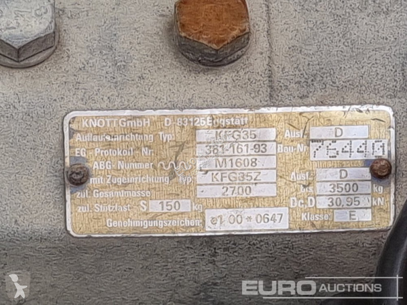 Remorcă agricolă  TA510G-12