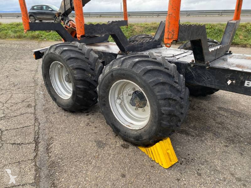 Bächt 17T2/PRO 1er Main endommagée farming trailer