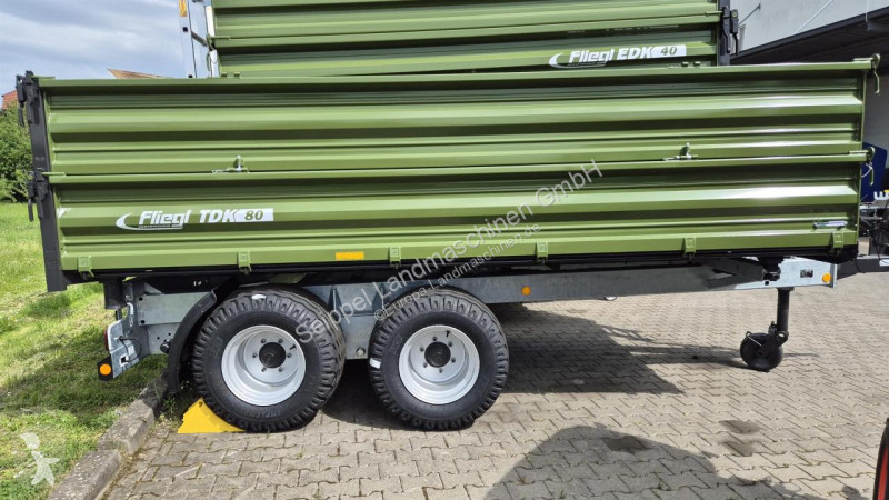 Remorque agricole Fliegl  TDK 80A-88 VR FOX