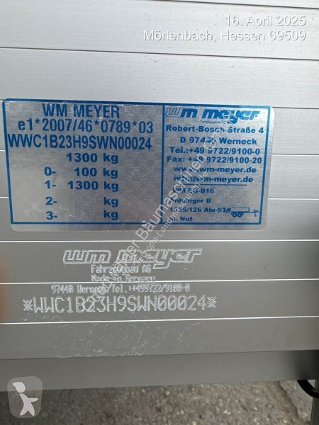 Släp Meyer MEYER B1325/126 Alu