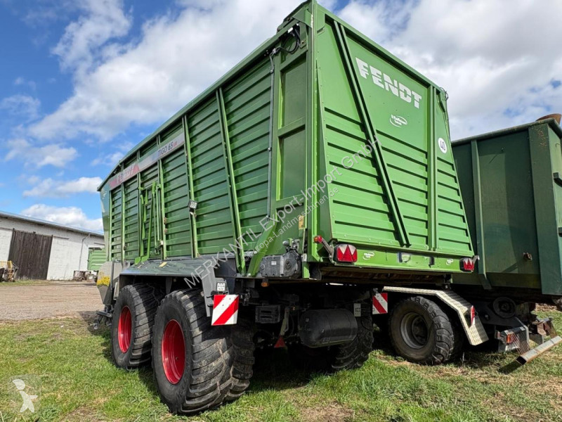 Lantbrukssläp Fendt  Tigo 65VR Unfall