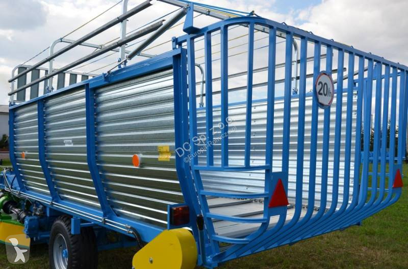 Reboque agrícola Zamet Mähladewagen / Green...