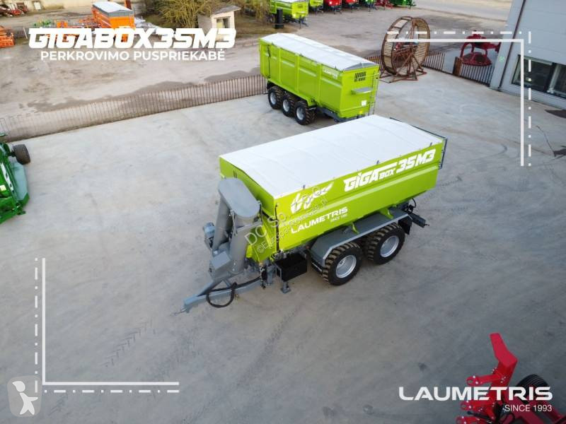 Remorque agricole Laumetris Überladewagen /...