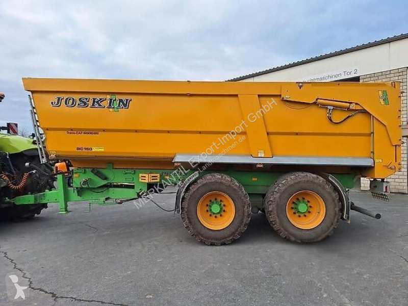 Lantbrukssläp Joskin  TRANS-CAP 6500/22 BC 150