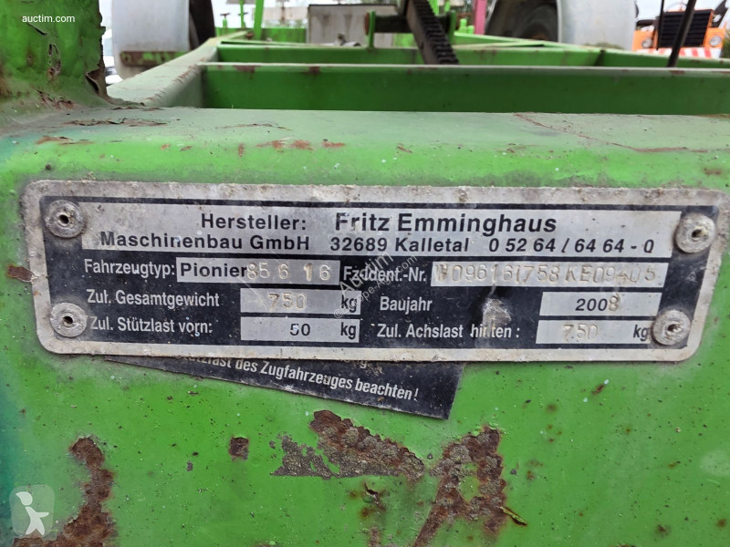 Pionier 85616 farming trailer
