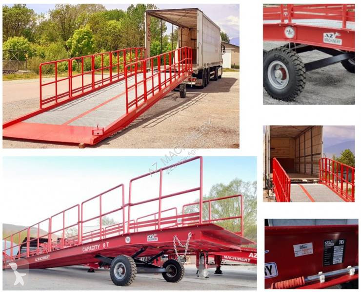 Remorque agricole AZ Ramp EASY XL8
