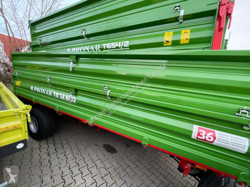 Remolque agrícola Pronar  T 672 ECO MIT 500 mm...