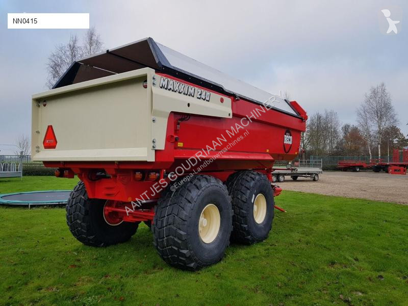 Remolque agrícola Beco Maxxim 240 Active