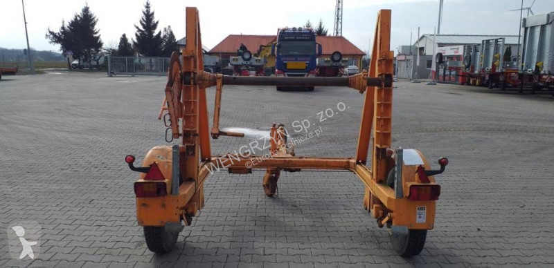Landbrugsvogn  Przyczepa do transportu kabla |...