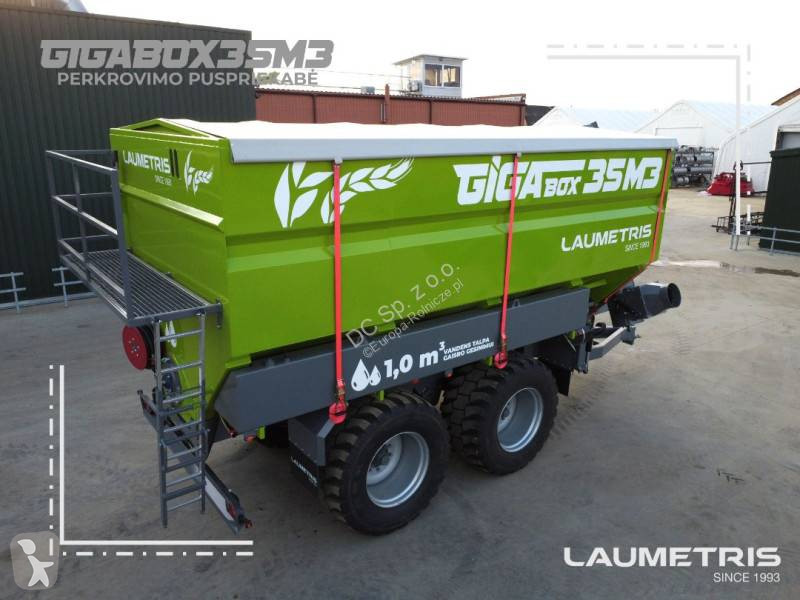 Remorque agricole Laumetris Überladewagen /...