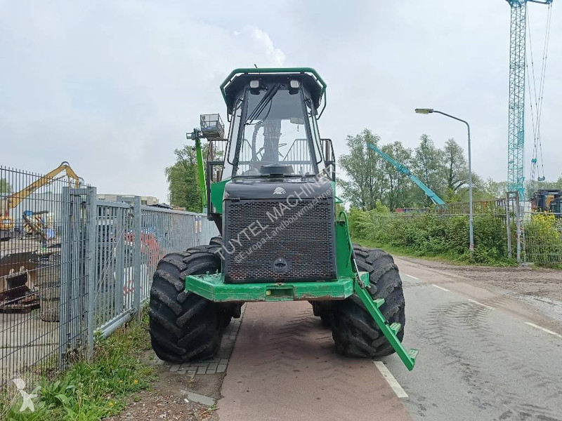 5F log forwarder with hiab crane + grab farming...