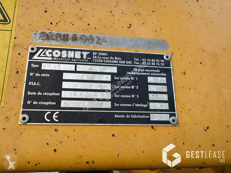 Cosnet  8M farming trailer
