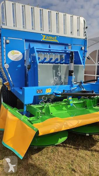 Reboque agrícola Zamet Mähladewagen / Green...